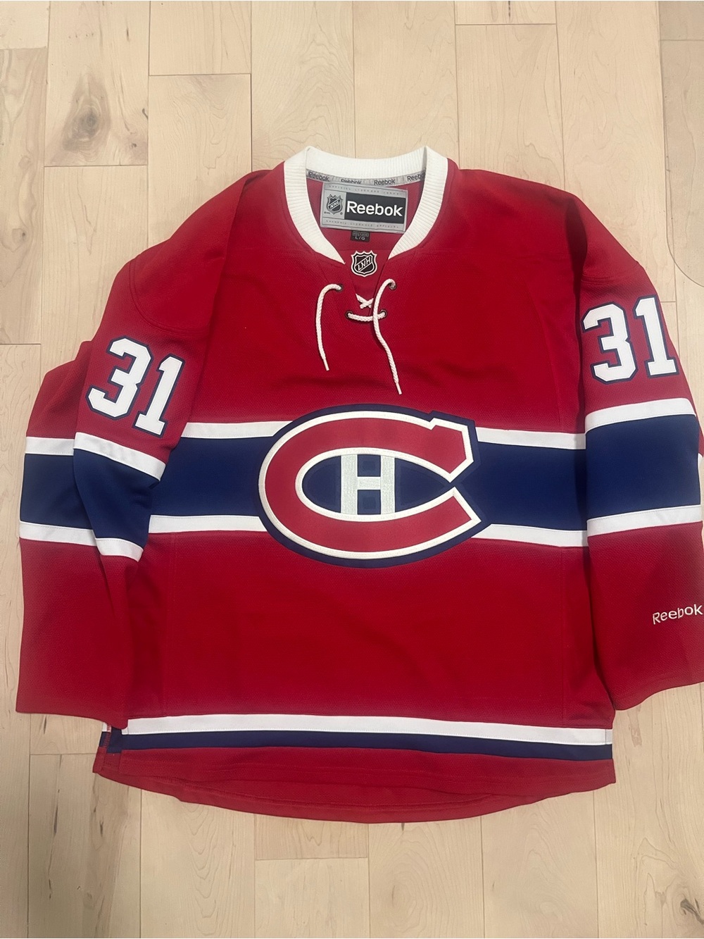 Carey Price #31 Reebok 2015-2017 Montreal Canadiens Jersey